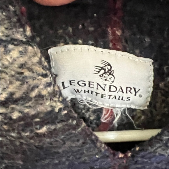 Legendary White Tails Plaid Hooded Pullover Sweater - Picture 4 of 5